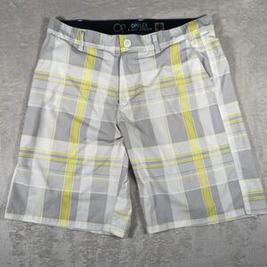 Ocean Pacific Flex Board Shorts Mens 34 Hybrid Performance‎ 4 Way Stretch Plaid